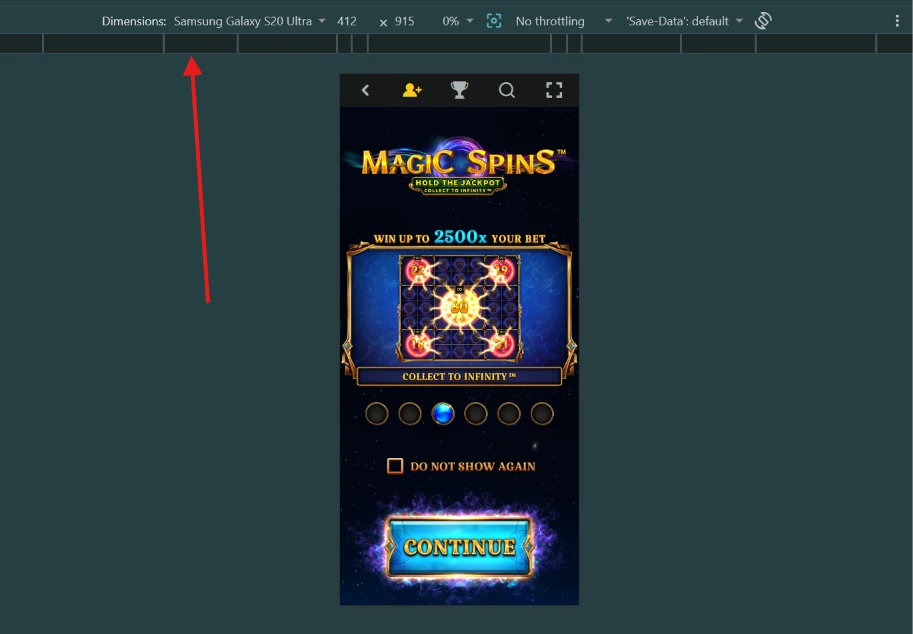 Mobilspill med Magic Spins og gevinstpremie